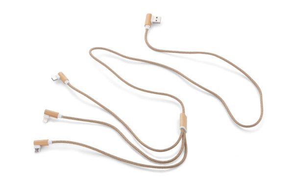 USB 3-in-1 Kabel FLAX