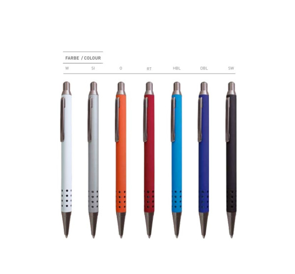 Penko - Kugelschreiber LIPARI Soft GUN aus Metall