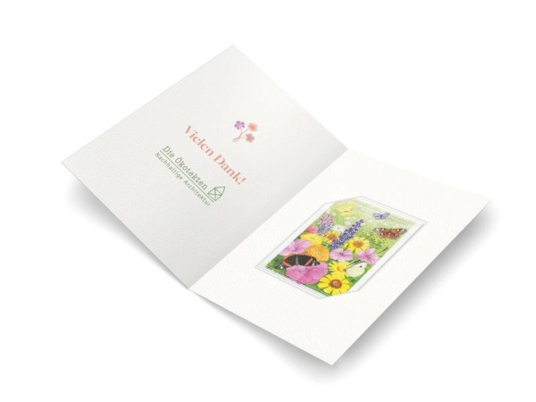 PlantCard A6-Samenklappkarte (Chromo Karton) - Saat nach Wahl