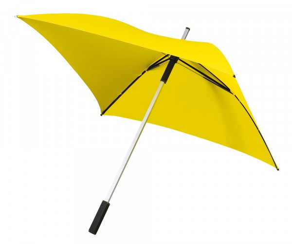 Falcone - voll quadratischer Regenschirm - Handffnung - Windsicher -  98 cm