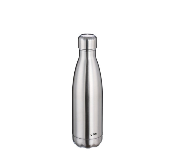 Cilio Isoliertrinkflasche ELEGANTE 0,5L Edelstahl