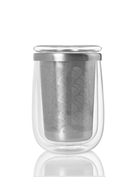 Adhoc Teeglas mit Teefilter FUSION GLASS