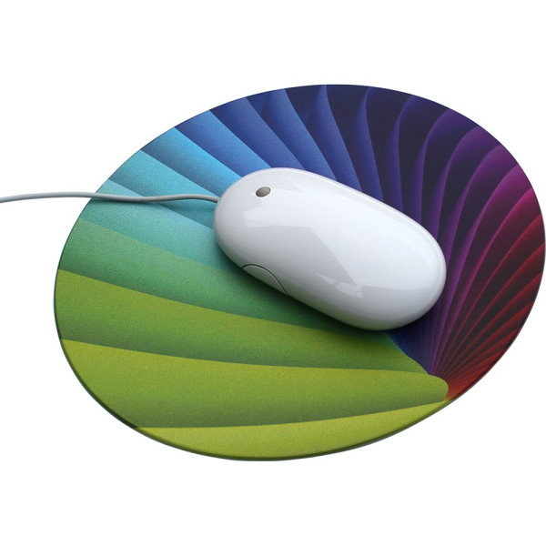 Mousepad QUADRO-pad, Form Oval,  200 x 240 mm, 1,5 mm dick