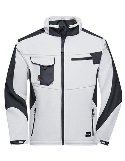 James&Nicholson - Workwear Softshell Jacket -STRONG-
