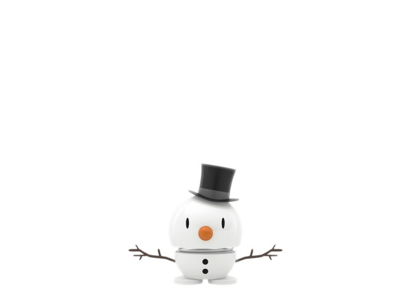 Hoptimist Small Snowman Weiß