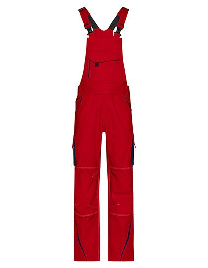 James&Nicholson - Workwear Pants with Bib - COLOR -