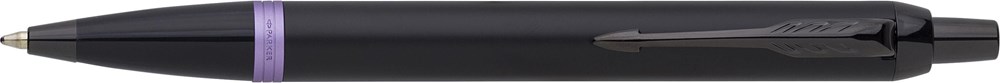 Parker IM Vibrant Rings PVD-Kugelschreiber - schwarz/violett
