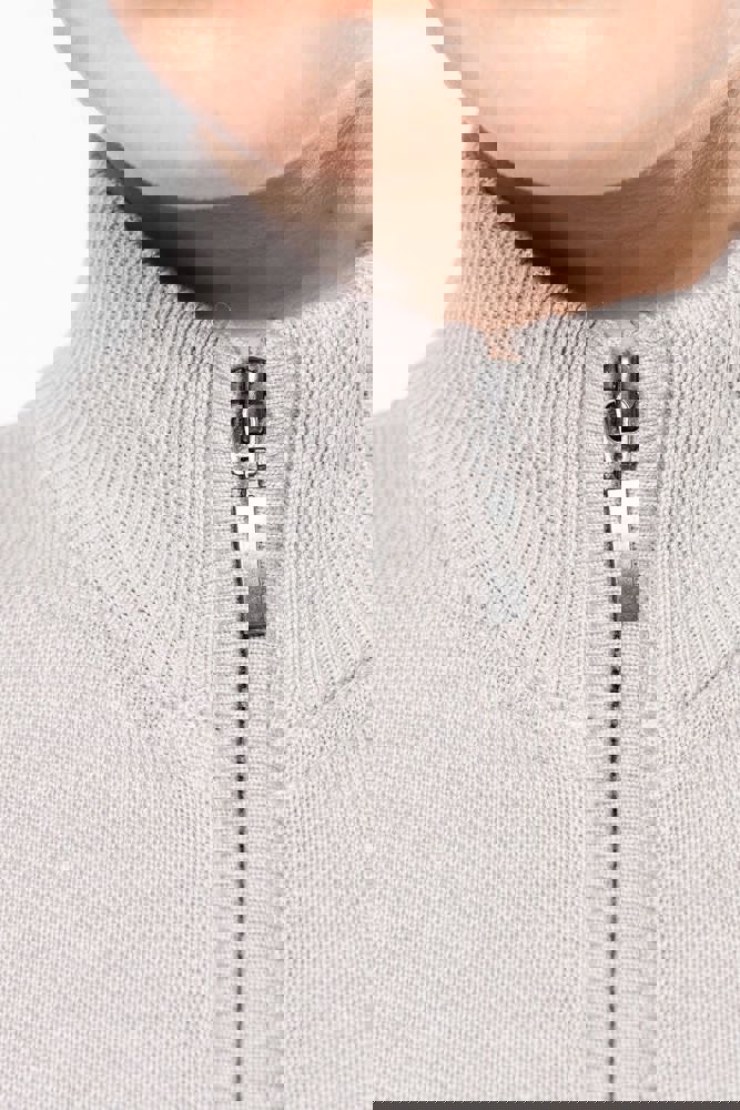 K962 - Damen Cardigan mit Reißverschluss