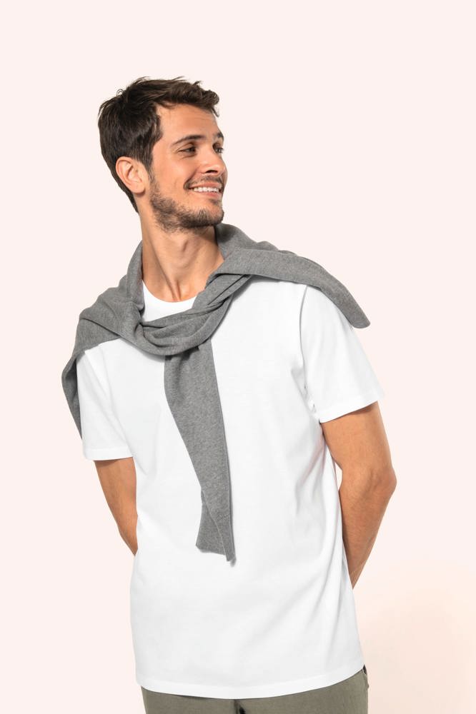 PK300 - Supima® Herren-T-Shirt mit Rundhals ausschnitt und kurzen Ärmeln