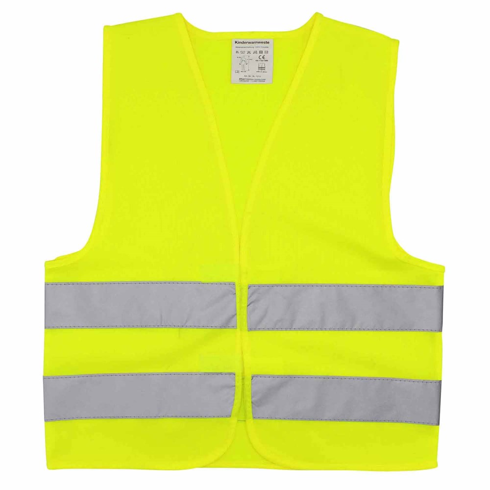 Kinderwarnweste CLASSIC - gelb