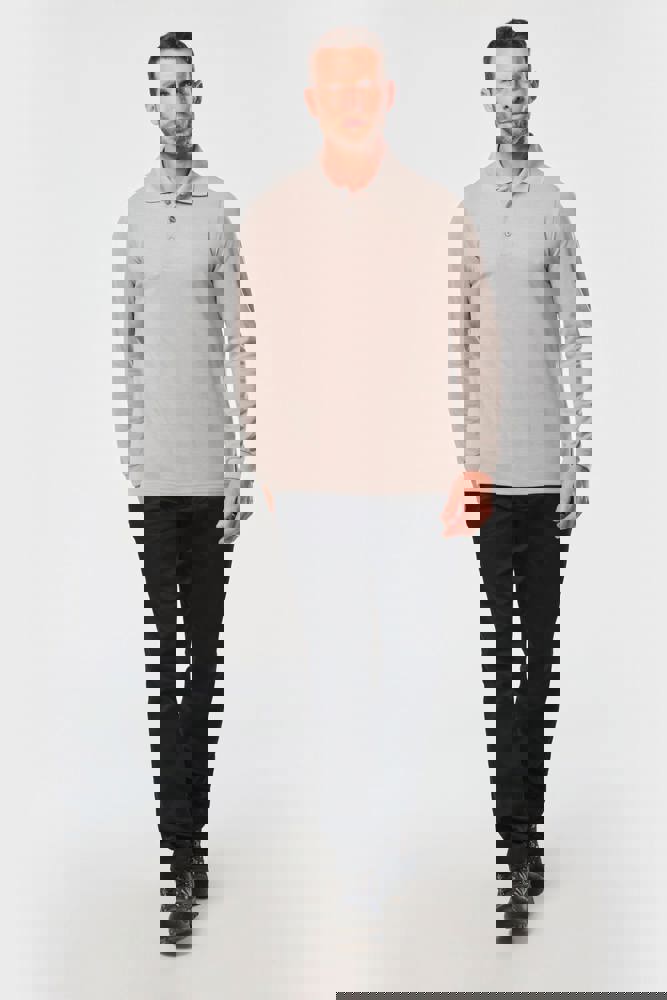 WK276CX - Polohemd mit langen Ärmeln