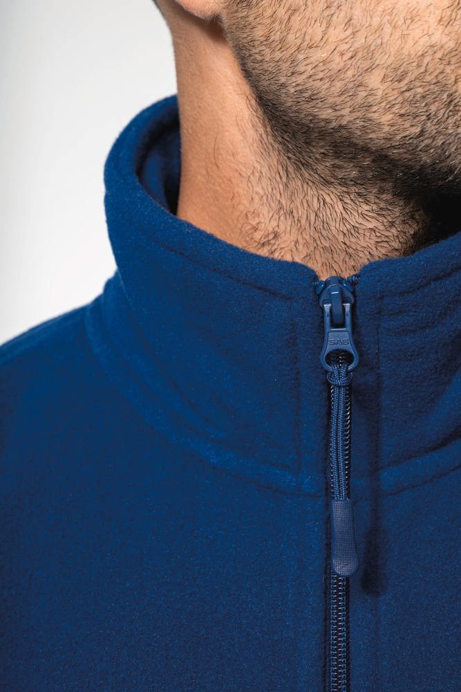 K911A - Mikrofleece-Jacke mit Reißverschluss für Herren