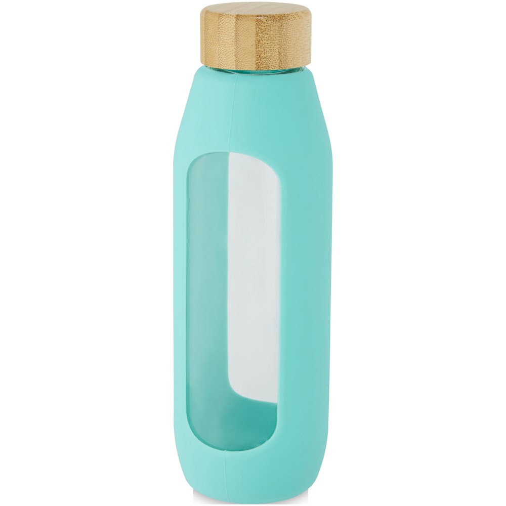 Tidan 600 ml Flasche aus Borosilikatglas mit Silikongriff