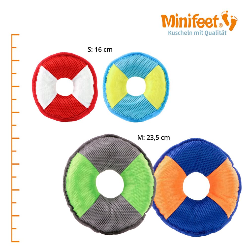 Hundespielzeug Flying Disc, grün/grau, M
