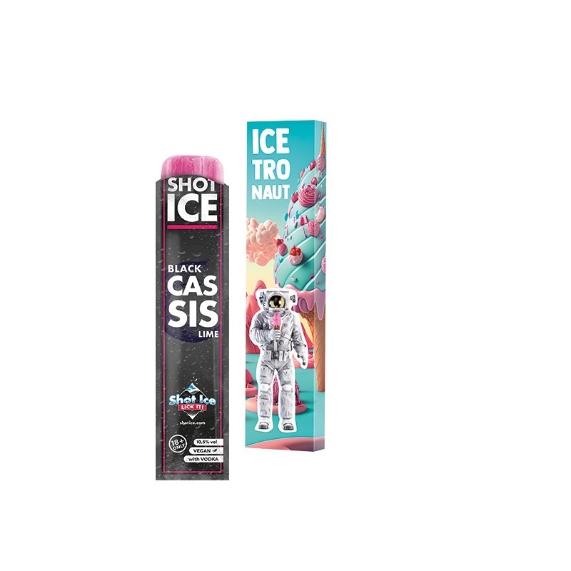 Long Box, Shot Ice - Black Cassis Lime 10,5% vol