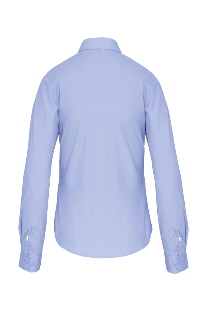K542C - Damen Popelinebluse Langarm