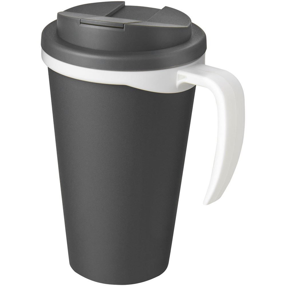 Americano® Grande 350 ml Isolierbecher mit auslaufsicherem Schraubverschluss - grau