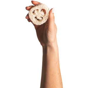 Loofah-Körperpeeling