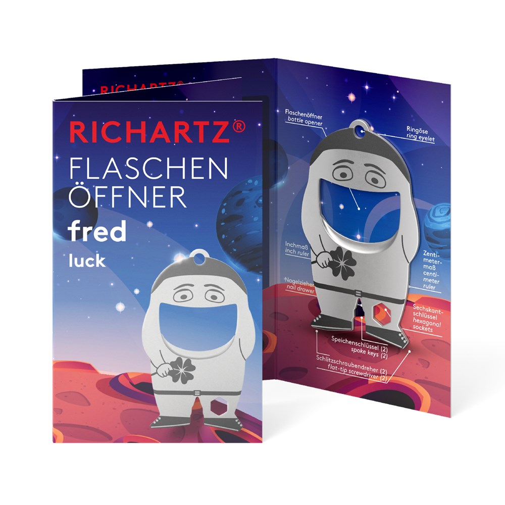 FLASCHENÖFFNER fred luck