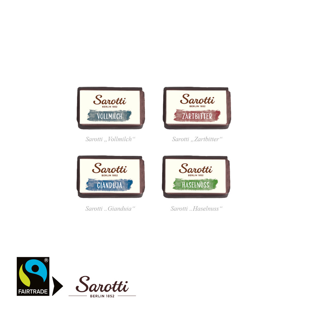 3D Adventskalender "Container" mit Sarotti Fairtrade® Schokolade
