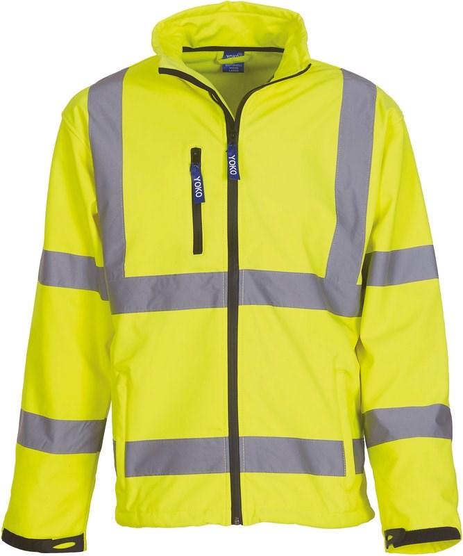Yoko Hi-Vis Softshell Jacket
