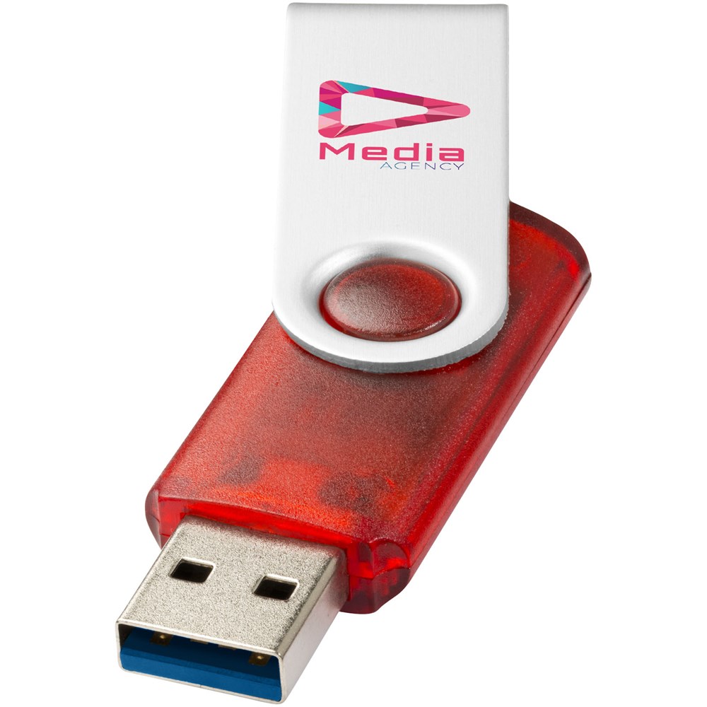 Rotate USB-Stick 3.0 transparent