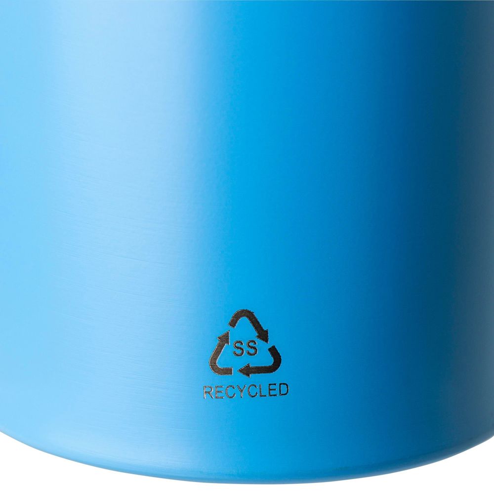 Recycelte Edelstahl-Trinkflasche (500 ml) Zeno