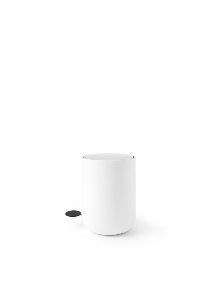 menu Pedal Bin 4L White Abfalleimer Bad