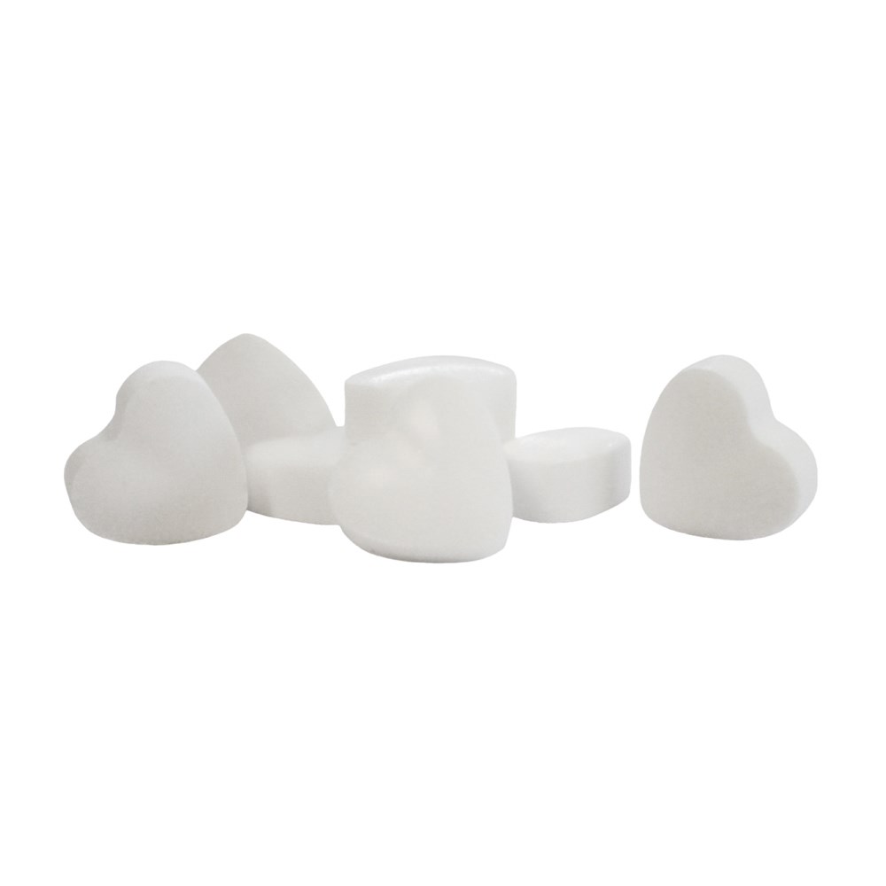 Herzdose geprägt 18 g  ,  Inhalt:  Traubenzucker Herzen Zitrone