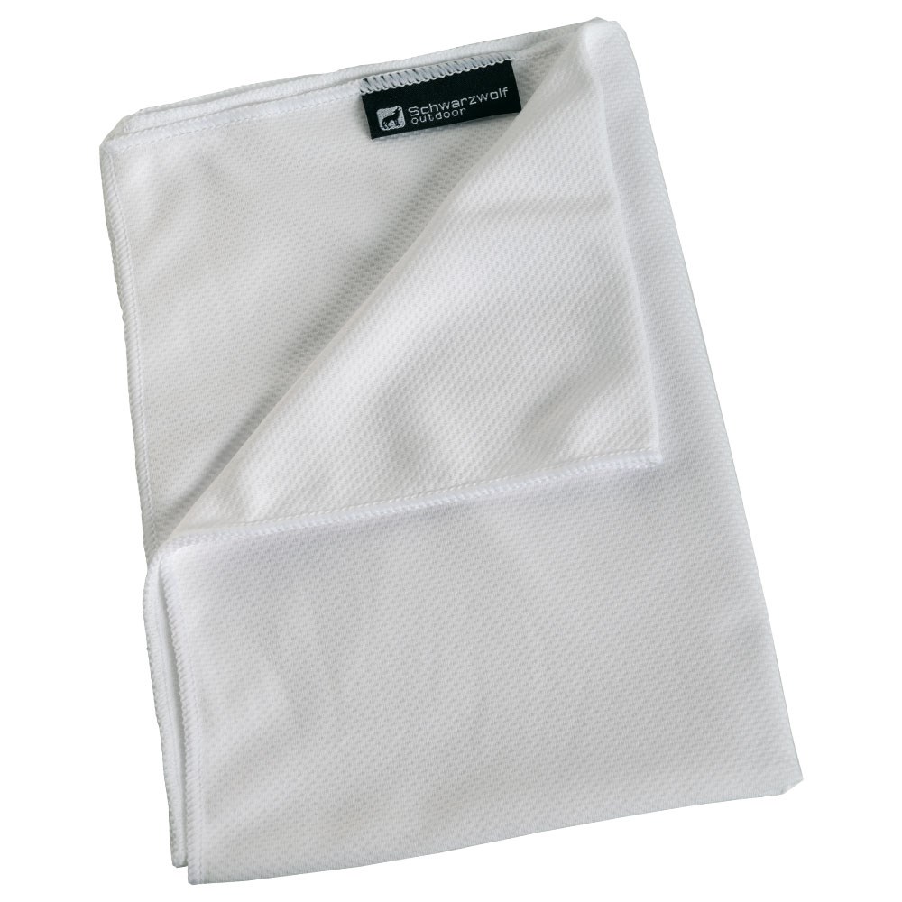 Schwarzwolf outdoor® LANAO Outdoor / Sport- & Fitnesshandtuch, weiss