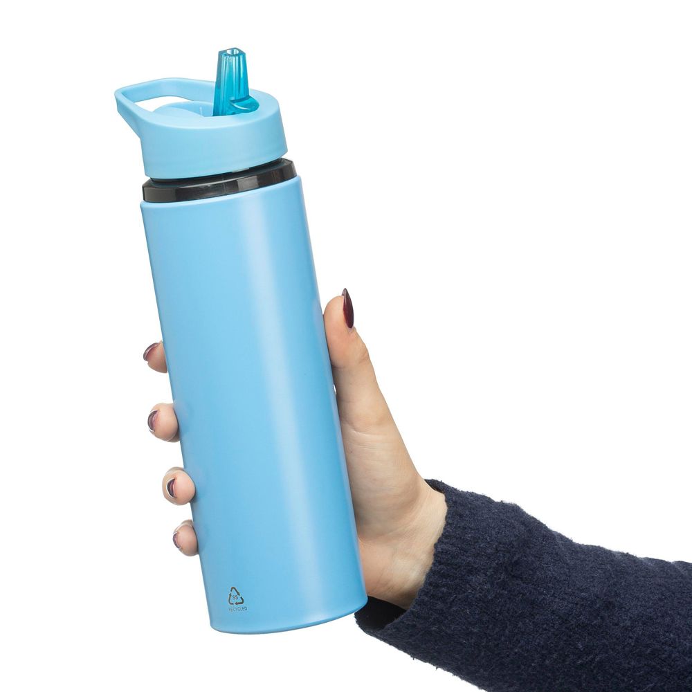 Recycelte Edelstahl-Trinkflasche (500 ml) Zeno