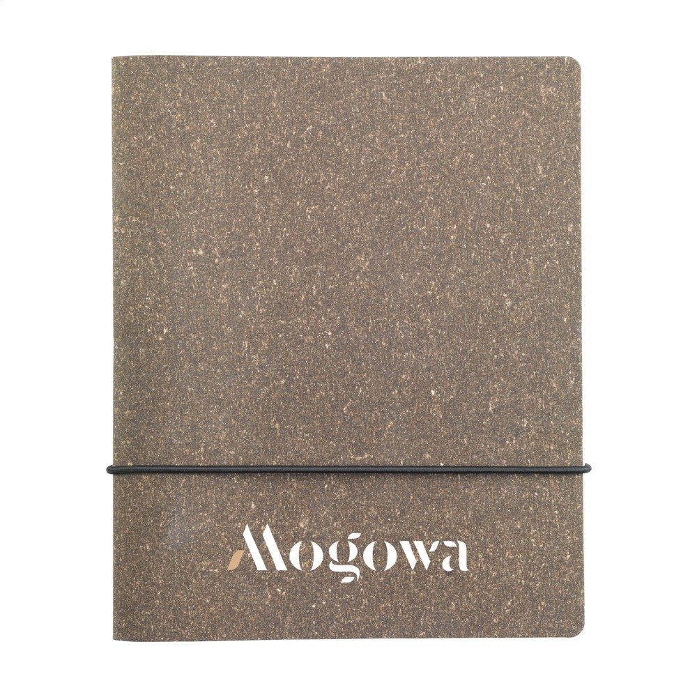 Recycled Leather Refillable Notebook A5 Notizbuch