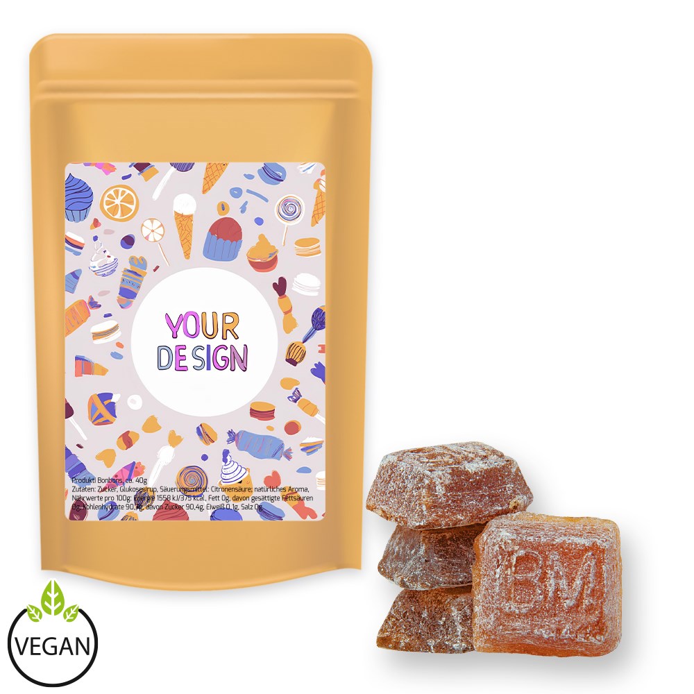 Bayrisch Malz Bonbons, ca. 80g, Standbeutel Midi