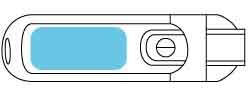 USB-Stick Kunstleder Office-Schwarz-32 GB