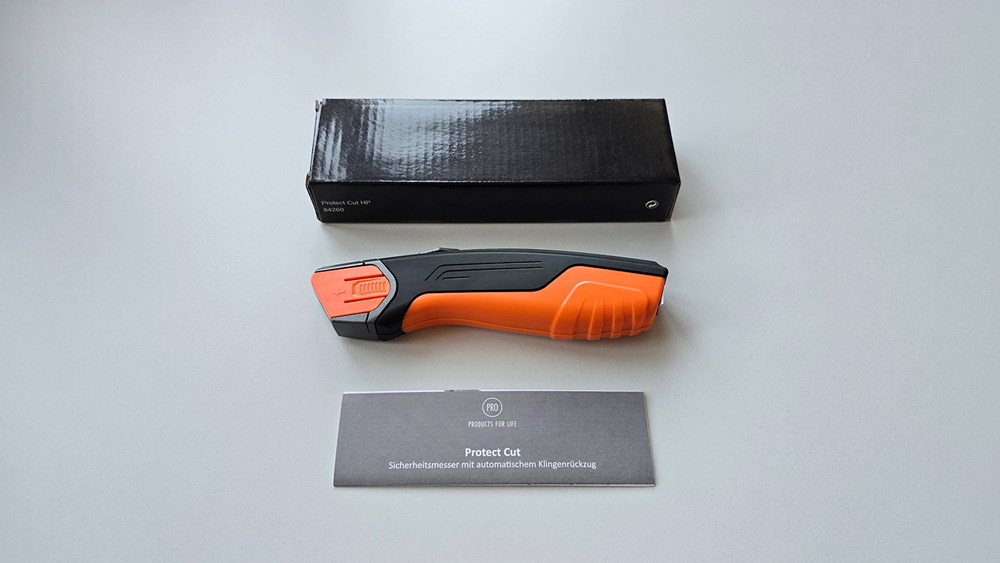 Sicherheitsmesser "Protect Cut HP orange"
