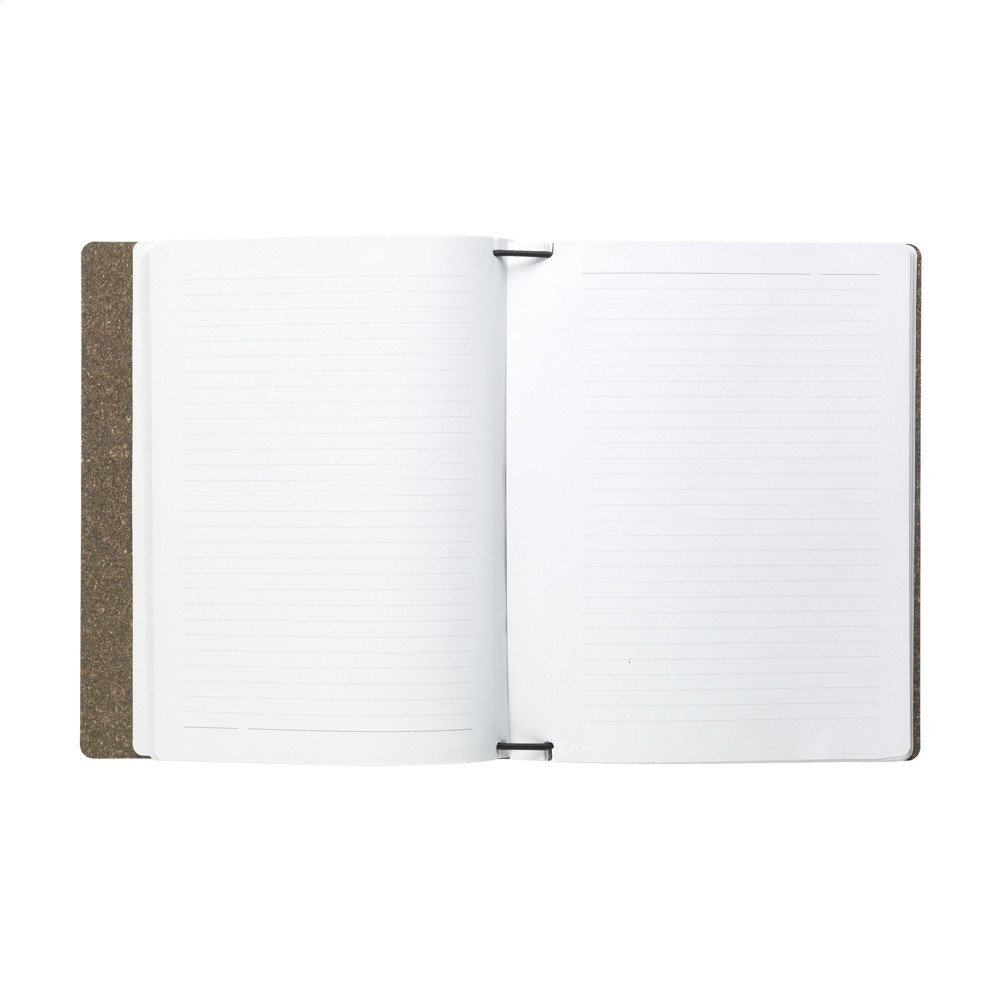 Recycled Leather Refillable Notebook A5 Notizbuch