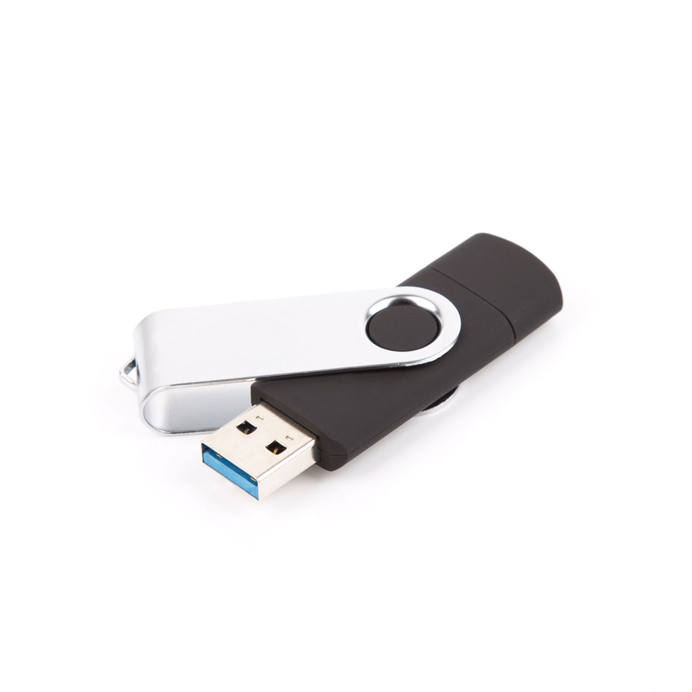 USB Stick Swing OTG (USB 3.0 + Typ C) 32 GBblau