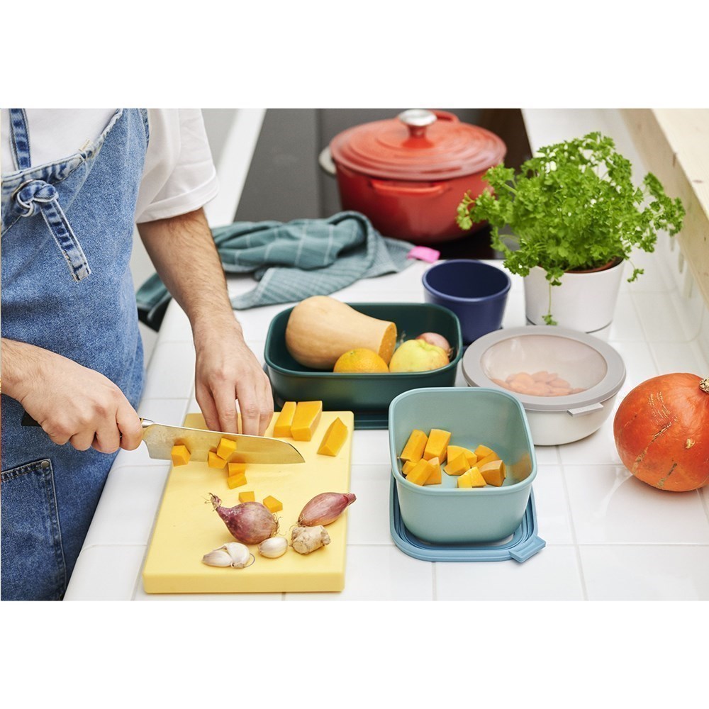 Mepal Mehrzweckbehälter Cirqula rechteckig 2 L Lunchbox