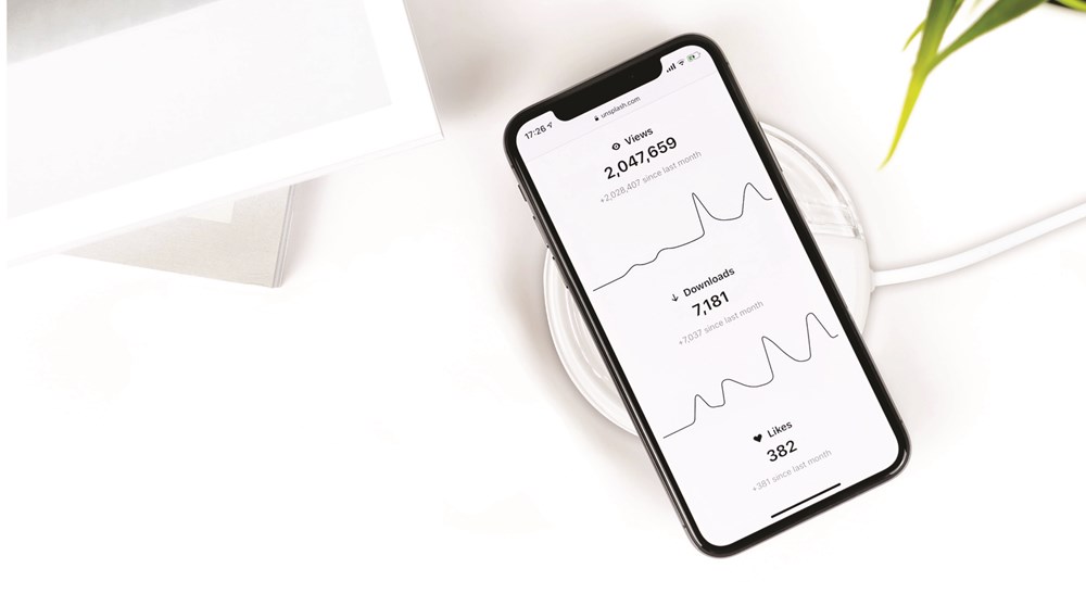Induktionsladegerät "Wireless Charger Round" schwarz