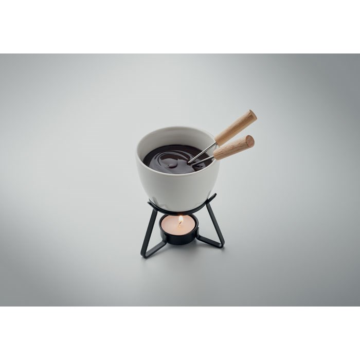 KASE - Keramik-Fondue-Set 240 ml