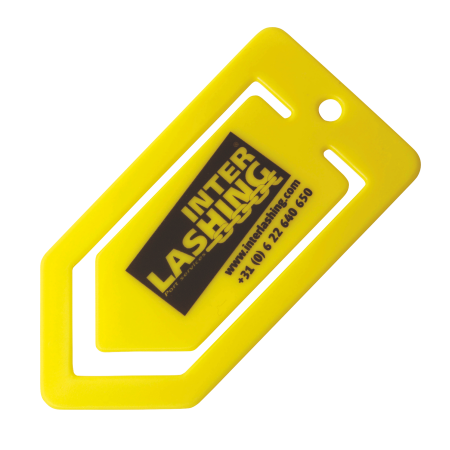 Notizklammer Pfeil - gelb