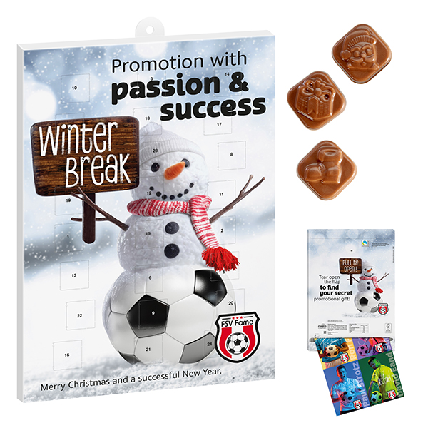 Werbeeinleger Adventskalender INDIVIDUELL