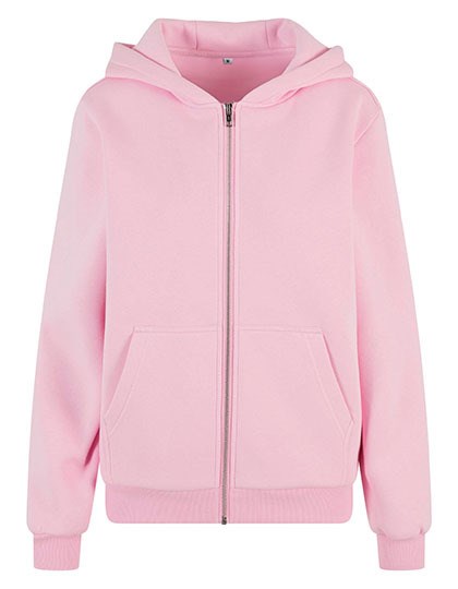 Build Your Brand - Ladies Fluffy Zip Hoody