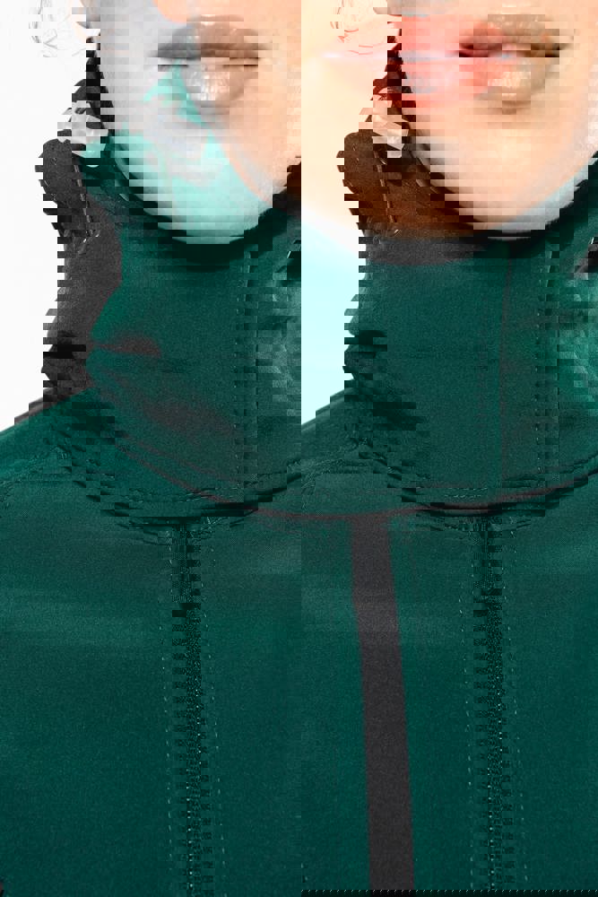 K414 - Damen Softshell-Jacke mit Abnehmbare Kapuze