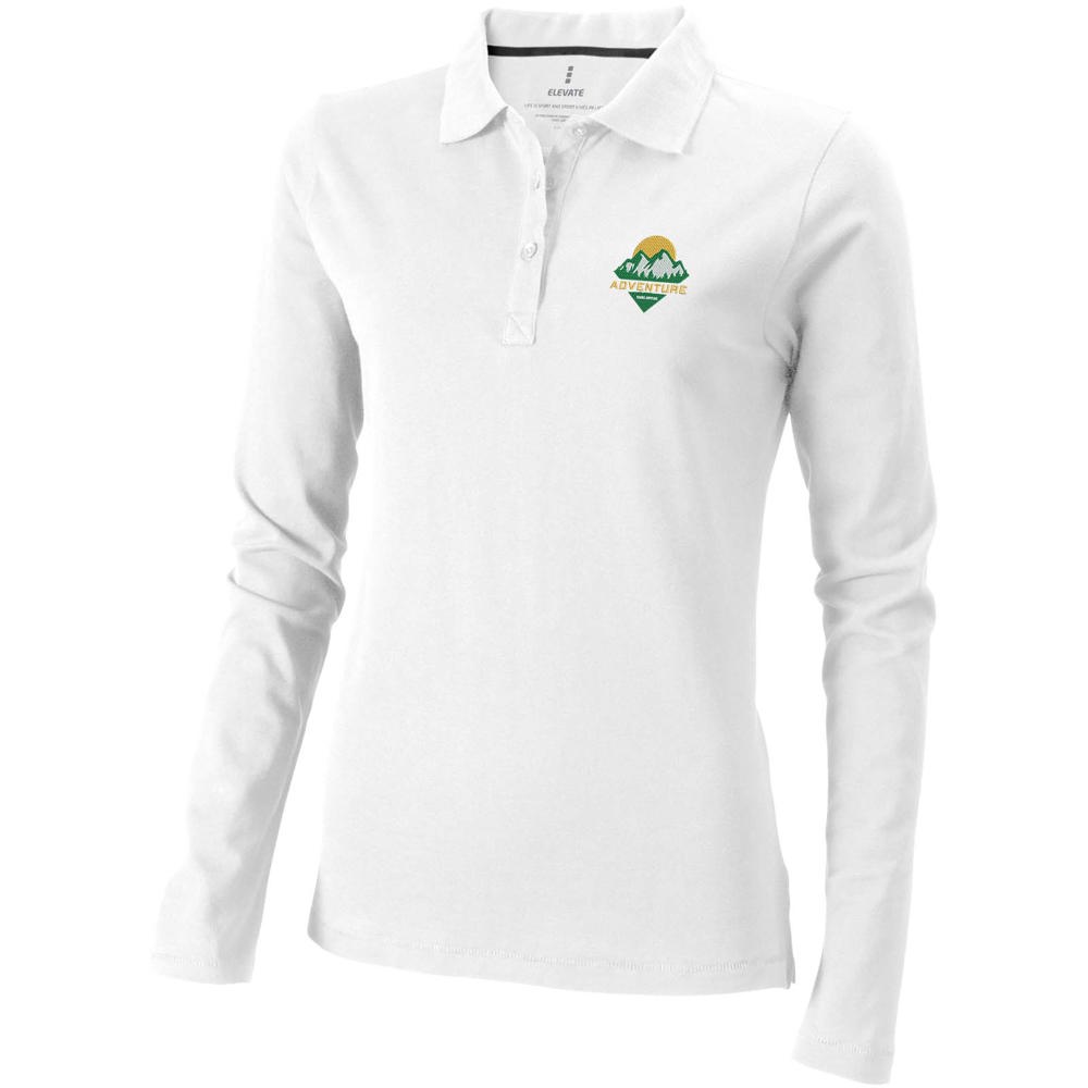 Oakville Langarm Poloshirt für Damen