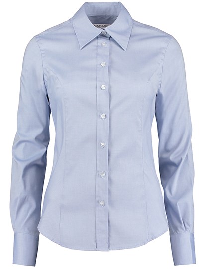 Kustom Kit - Women´s Tailored Fit Corporate Oxford Shirt Long Sleeve