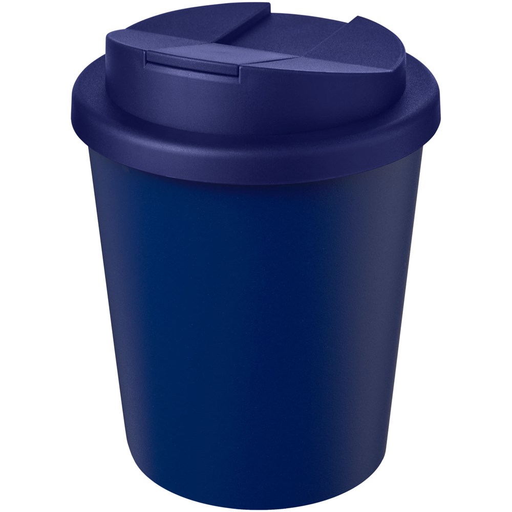 Americano® Espresso Eco 250 ml recycelter Isolierbecher mit auslaufsicherem Deckel - blau