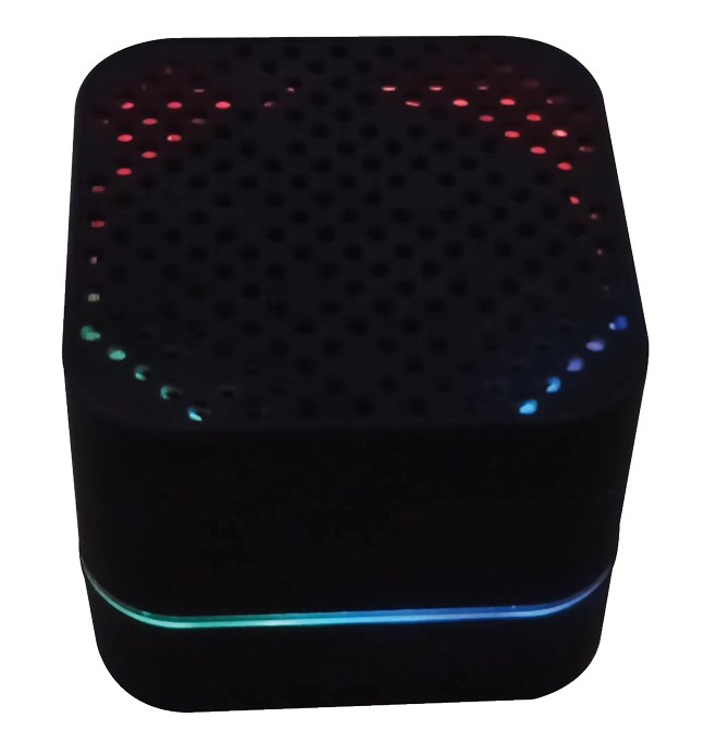 Wasserdichter Bluetooth-Lautsprecher "LED Outdoor" schwarz