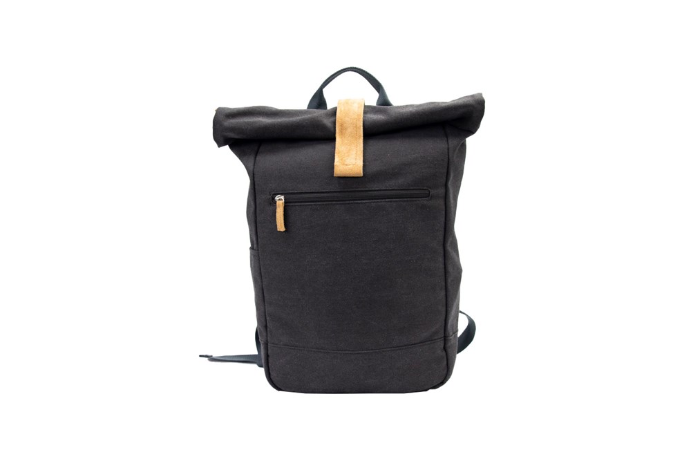 VASAD Casual Rucksack Canvas, Schwarz