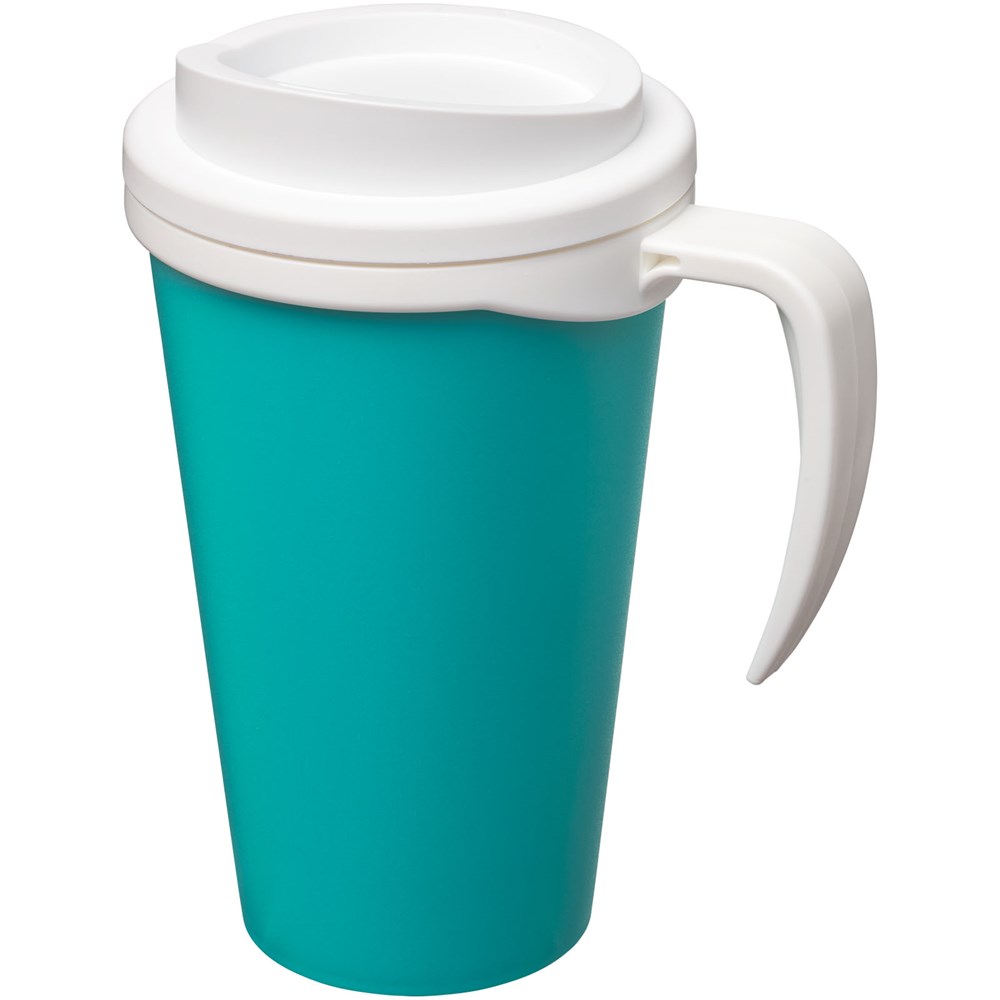 Americano® Grande 350 ml Isolierbecher - aquablau, weiss